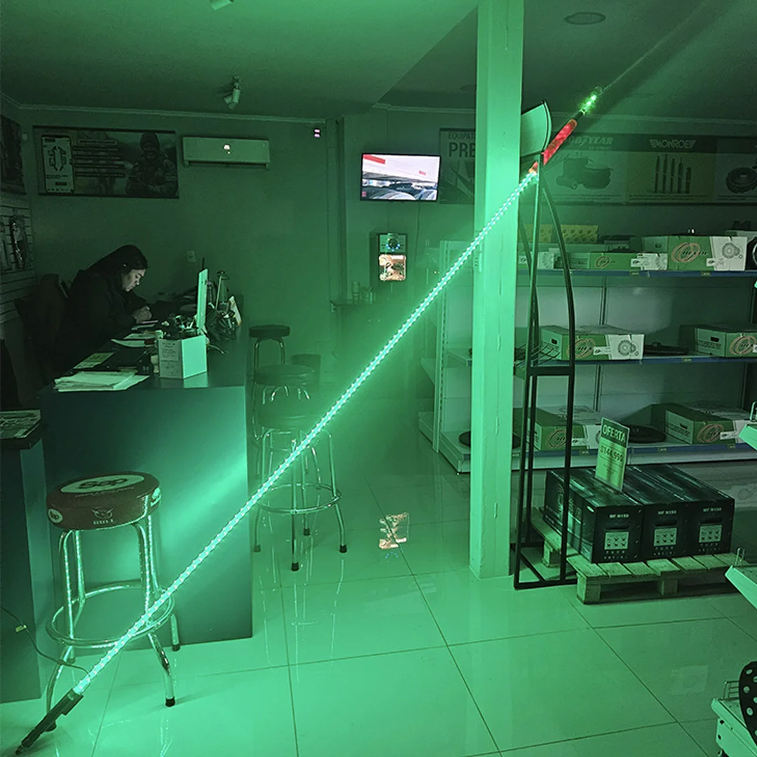 PERTIGA MINERA 8 PIES FULL LED VERDE - Image 2