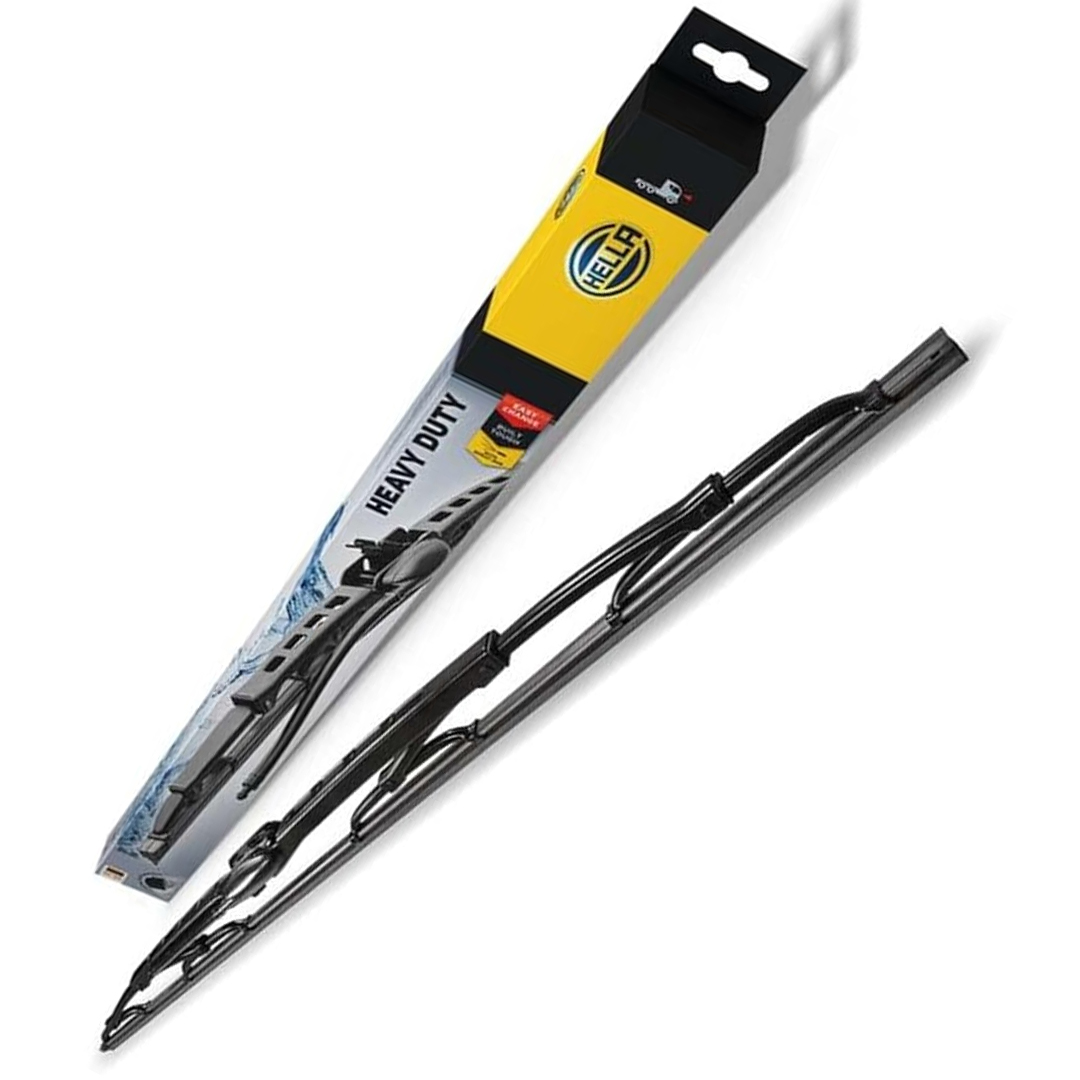 PAR PLUMILLA LIMPIAPARABRISAS 26" CON ROCIADOR HELLA