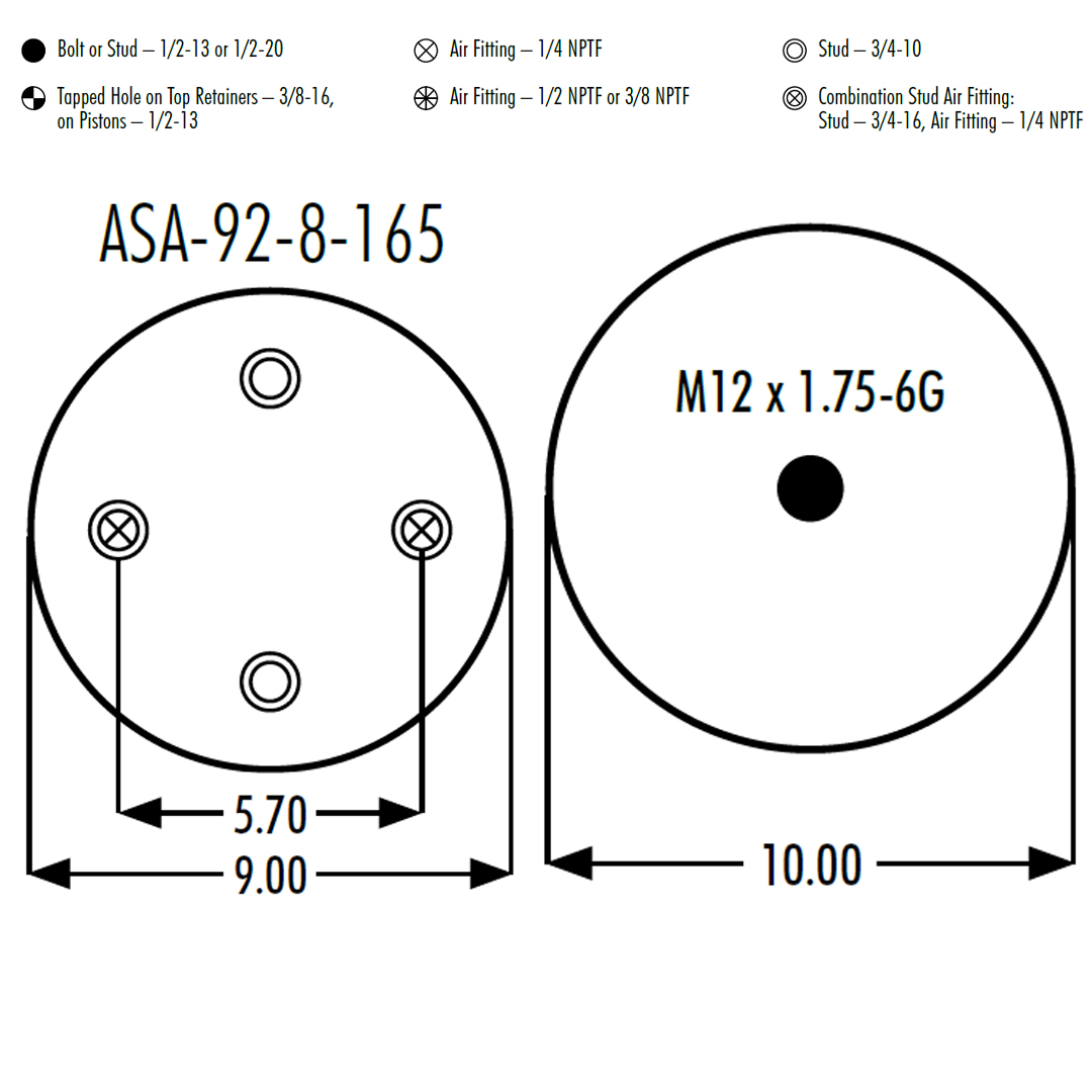 PULMON DE SUSPENSION 1T15M-8 1R12-538 SPRINGRIDE - Image 6