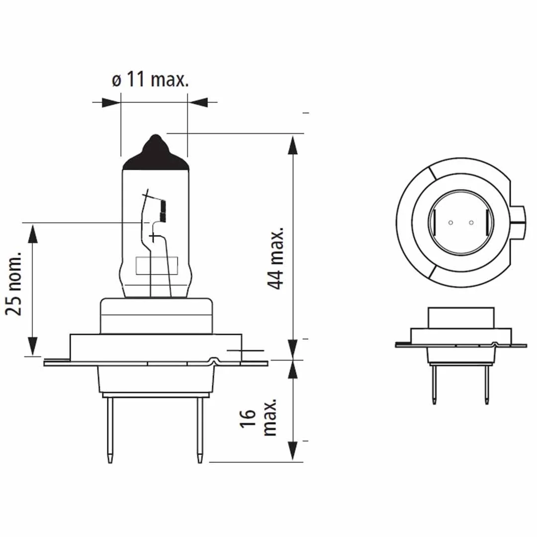 AMPOLLETA HALÓGENA H7 12V 55W NARVA - Image 3
