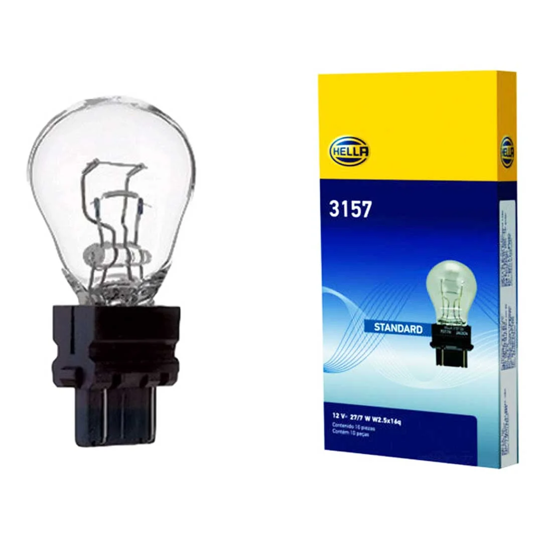 AMPOLLETA COLA DE PEZ 12V 27/7W DOS CONTACTOS HELLA