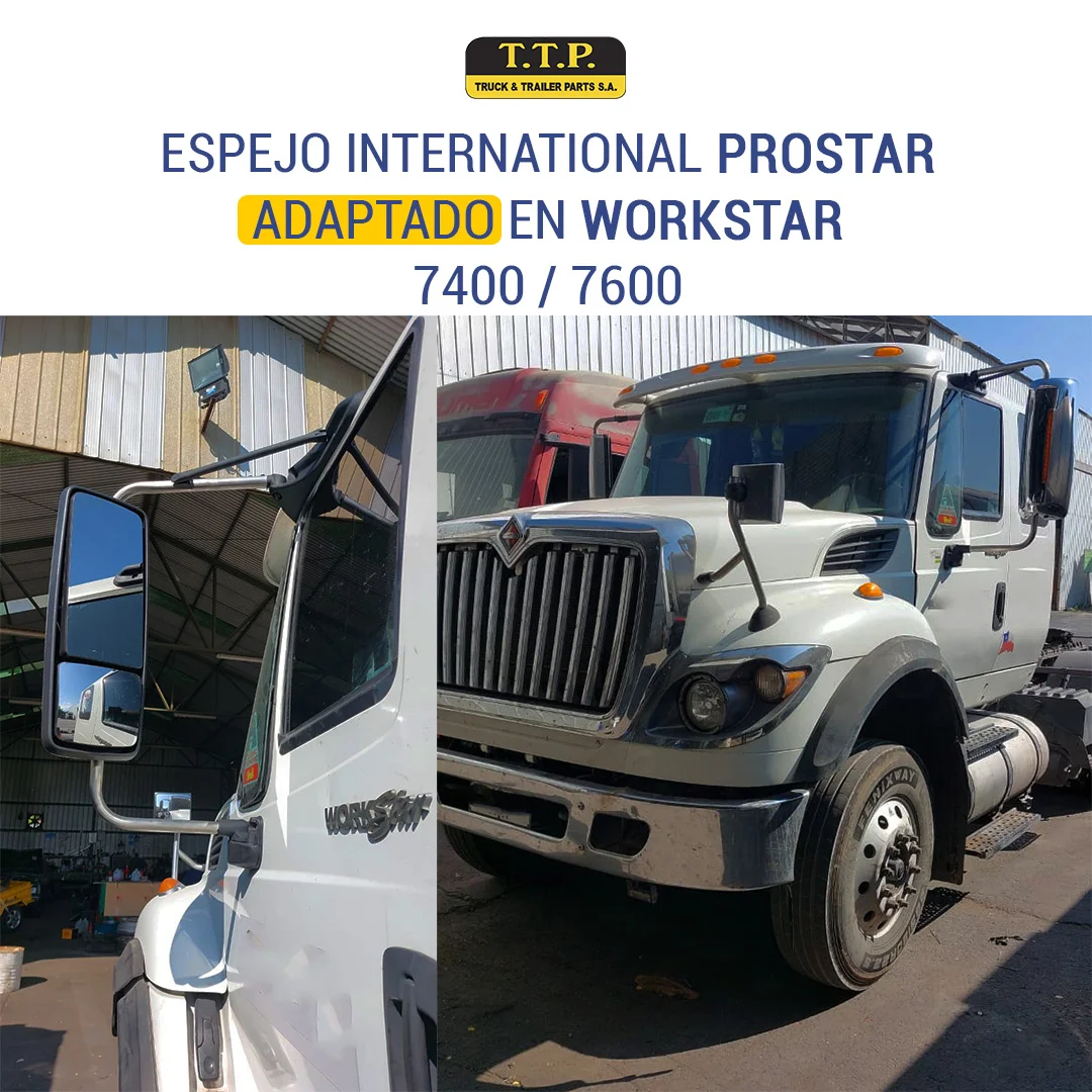 ESPEJO LATERAL CAMIÓN INTERNATIONAL PROSTAR - Image 3