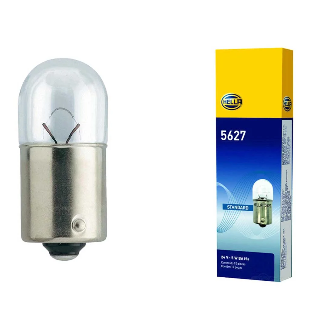 AMPOLLETA GLOBO CHICO 24V 5W HELLA