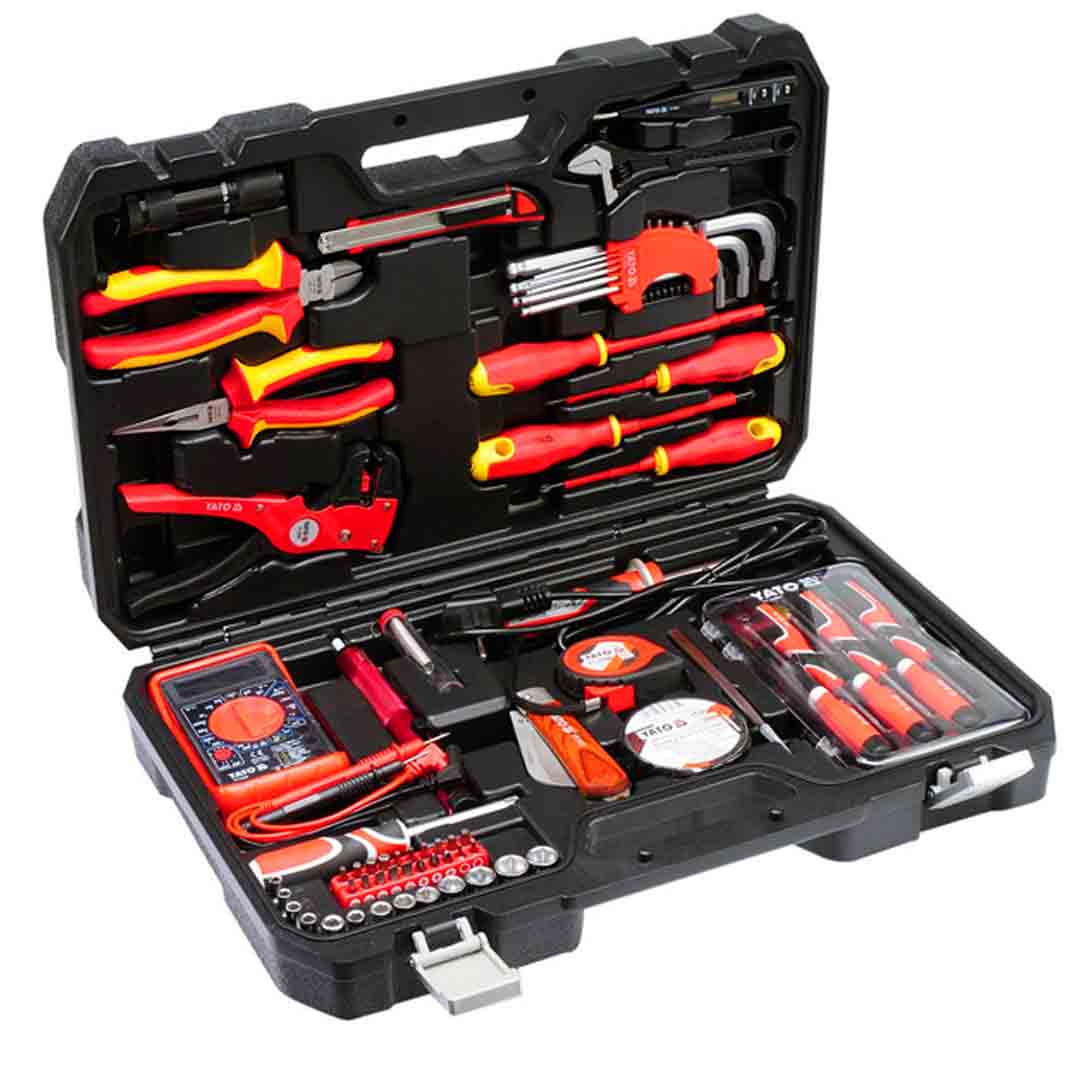 SET HERRAMIENTAS ELÉCTRICAS 68 PIEZAS YATO
 - Image 7