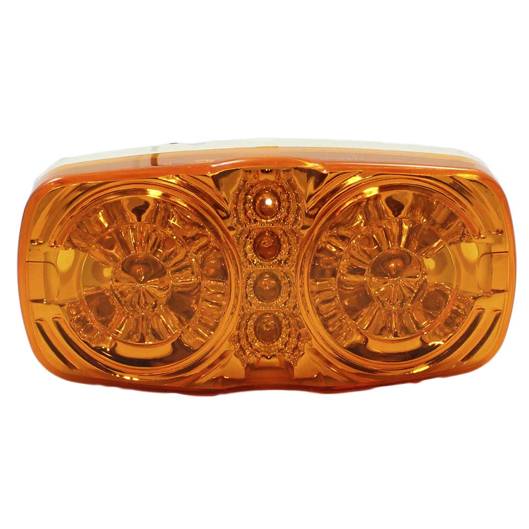 FOCO LED TIPO 8 DOBLE ÓPTICO BASE BEIGE MV