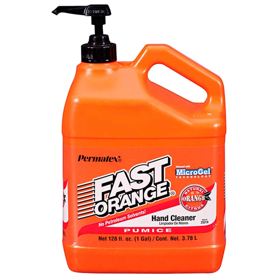 JABÓN MECÁNICO LÍQUIDO FAST ORANGE 3.78L PERMATEX