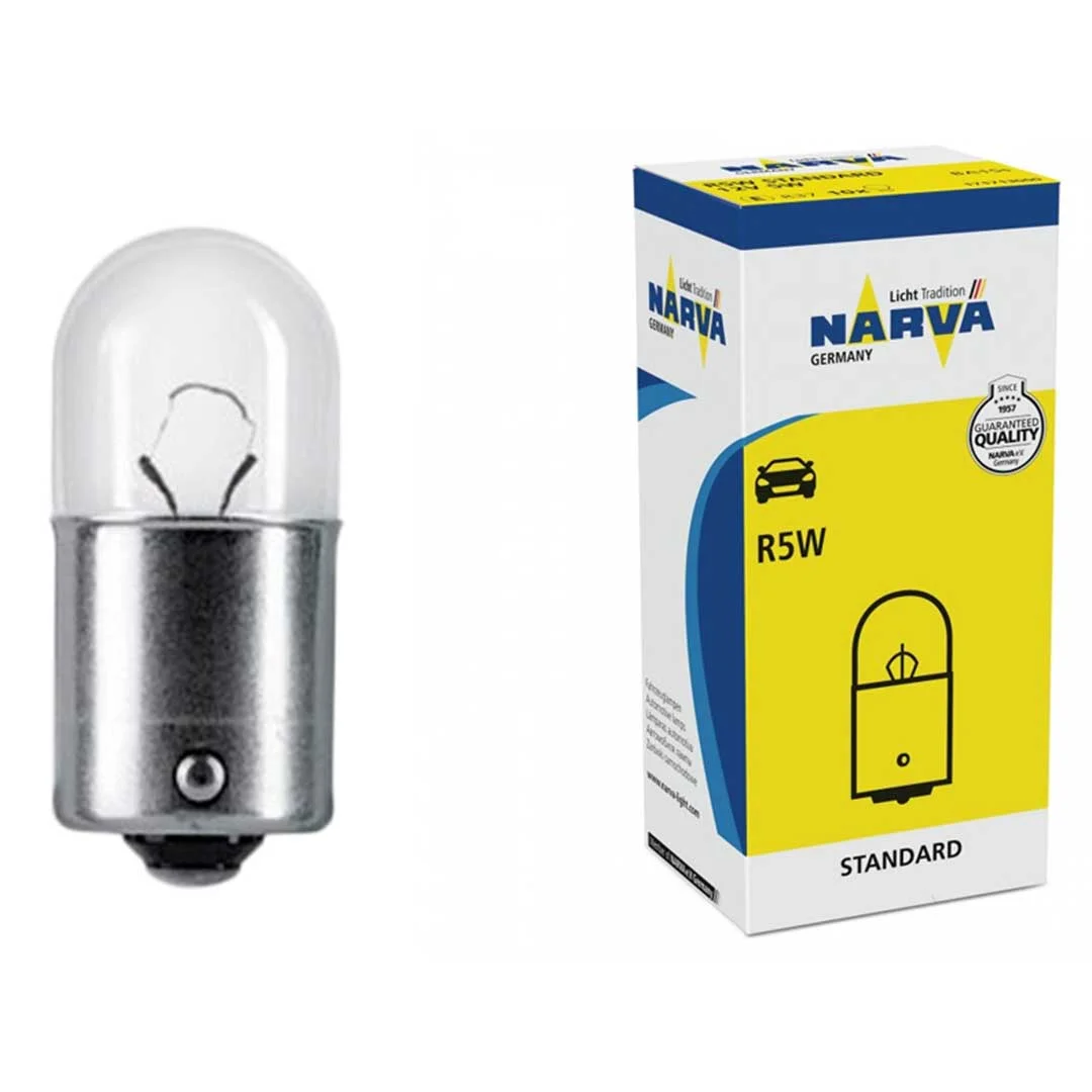 AMPOLLETA GLOBO CHICO 12V 5W NARVA