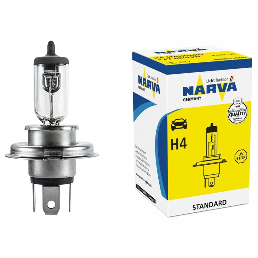 AMPOLLETA HALÓGENA H4 12V 60/55W NARVA