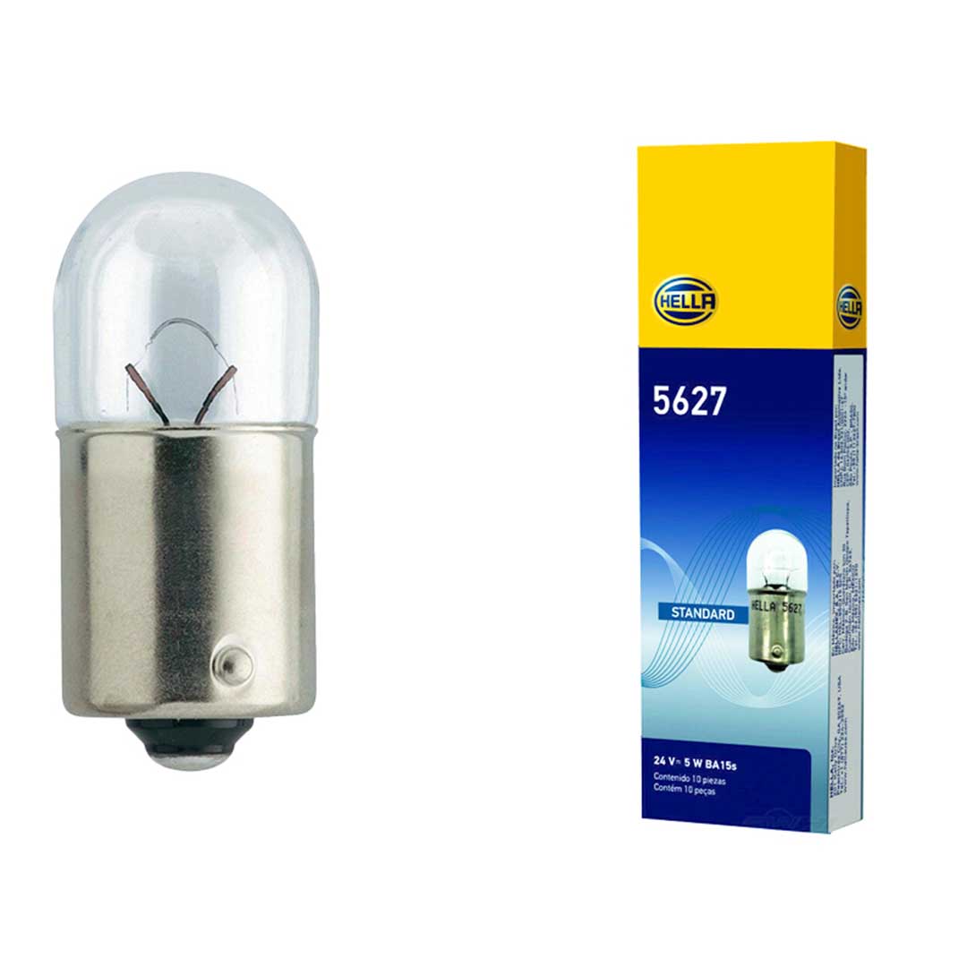 AMPOLLETA GLOBO CHICO 24V 5W HELLA