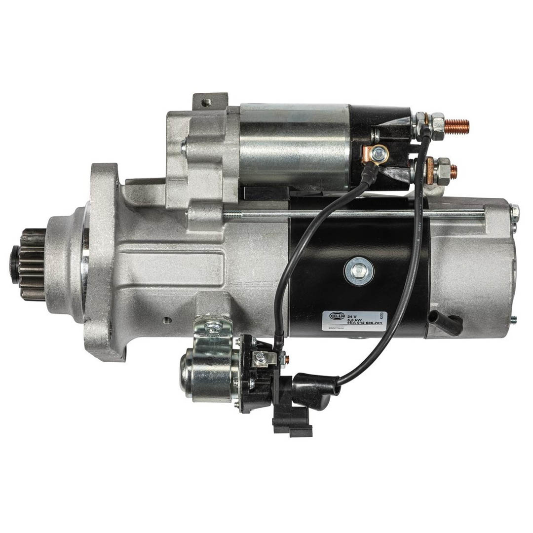 MOTOR DE PARTIDA VOLVO Y RENAULT 24V 12 DIENTES 8EA012586701 HELLA - Image 2