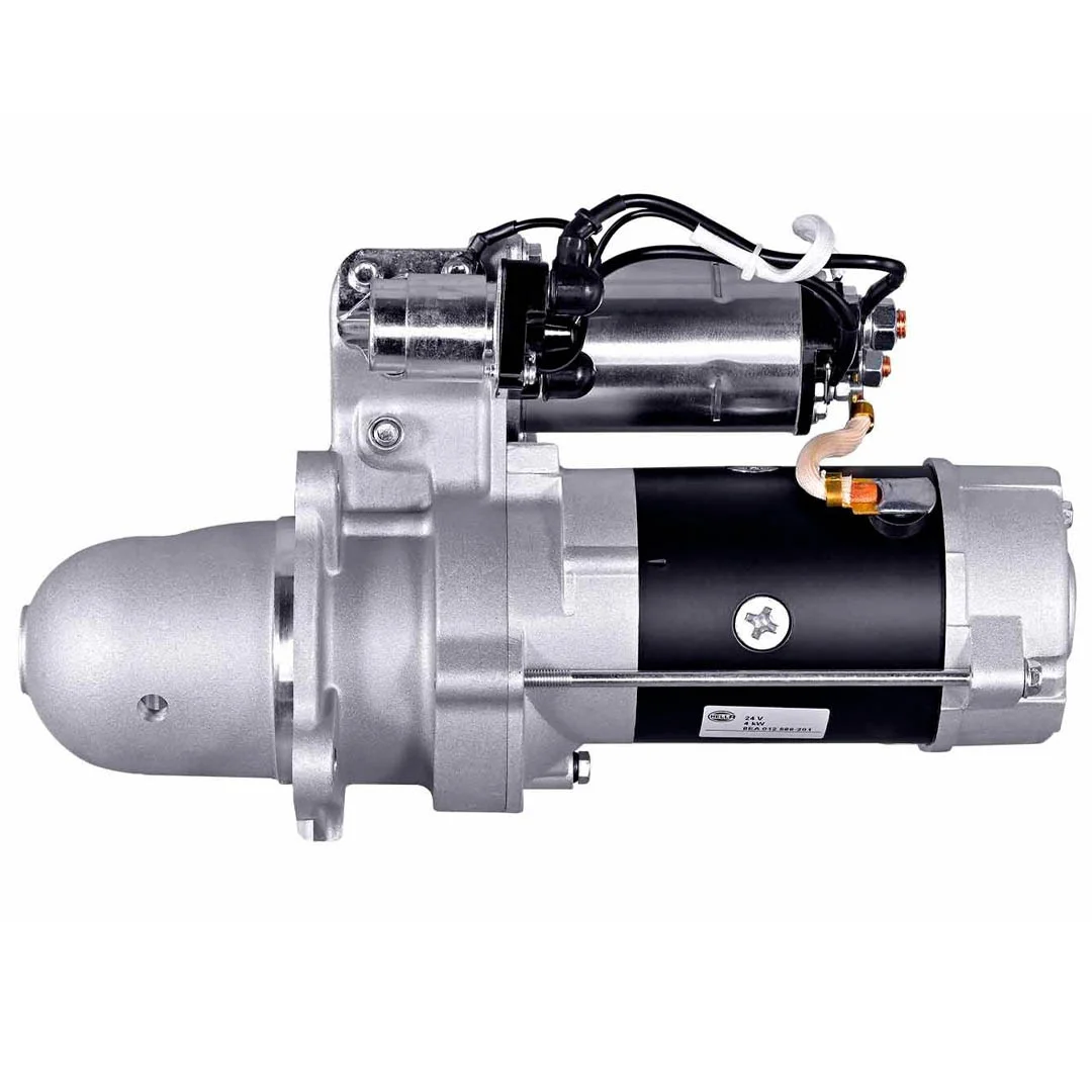 MOTOR DE PARTIDA MERCEDES BENZ  24V 9 DIENTES 8EA012586201 HELLA