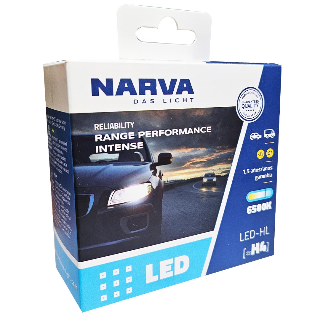 KIT AMPOLLETAS LED H4 12-24V 24W NARVA