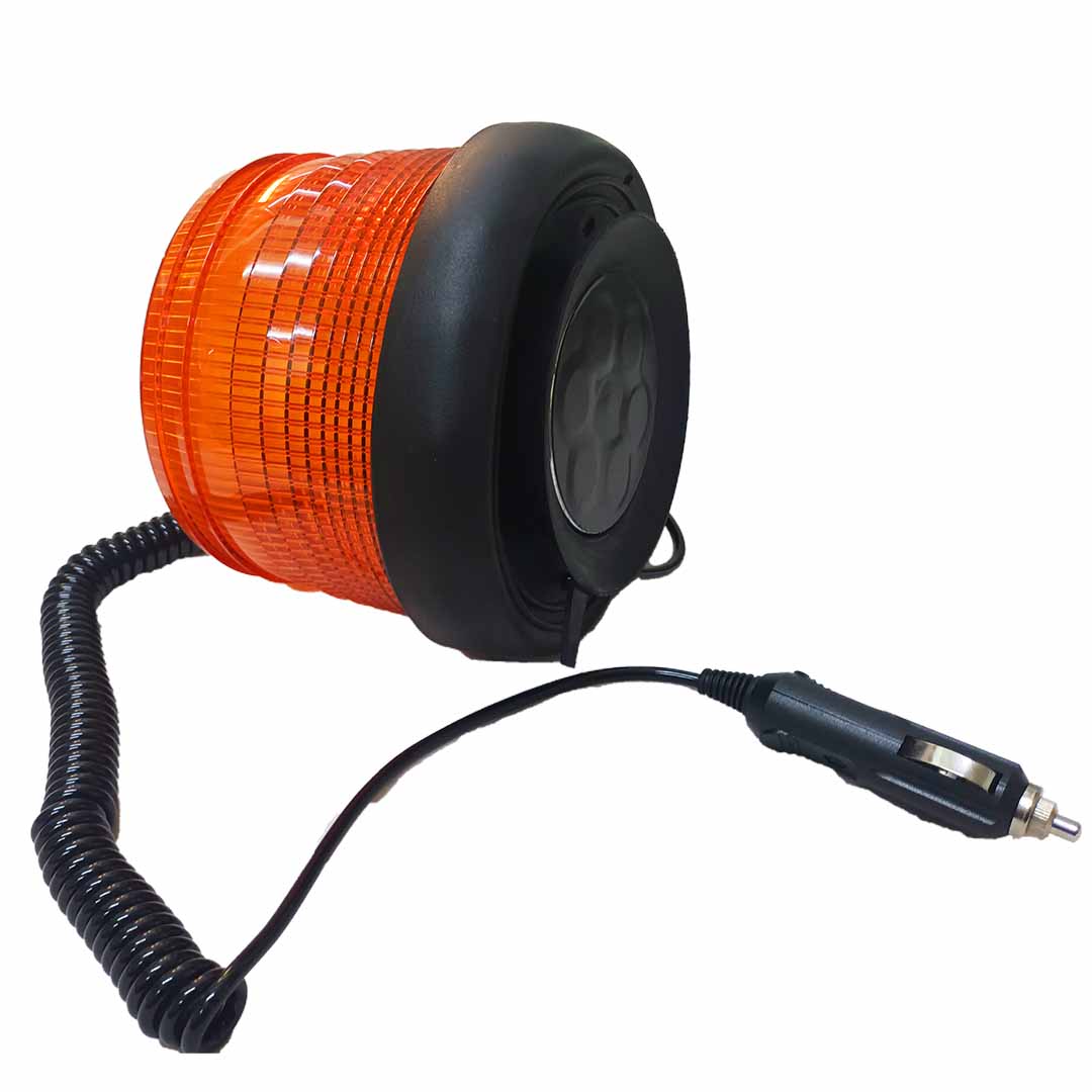 BALIZA AMBAR IMANTADA LED 12-48V ESTROBOSCOPICA - Image 4