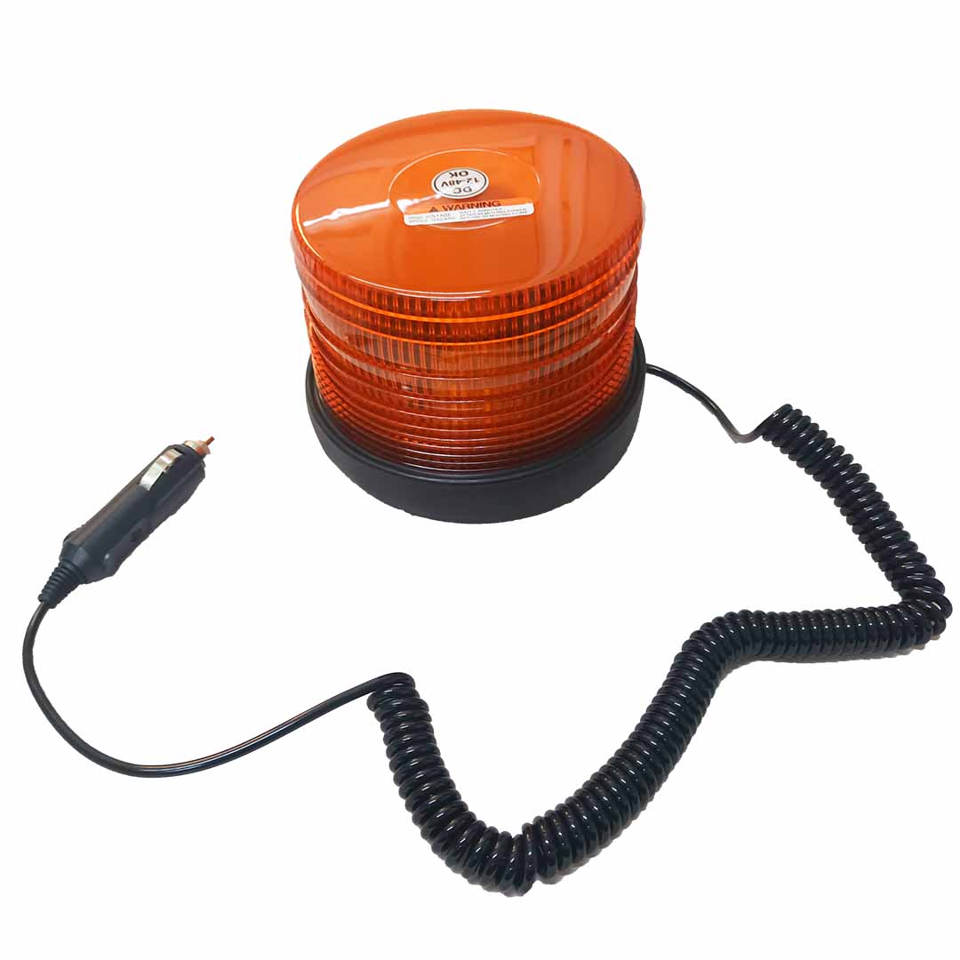 BALIZA AMBAR IMANTADA LED 12-48V ESTROBOSCOPICA - Image 2