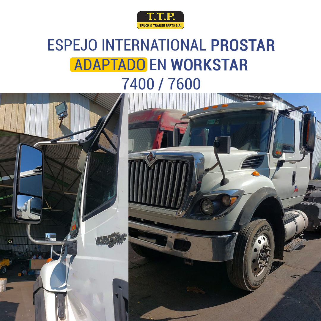 ESPEJO LATERAL CAMIÓN INTERNATIONAL PROSTAR - Image 3