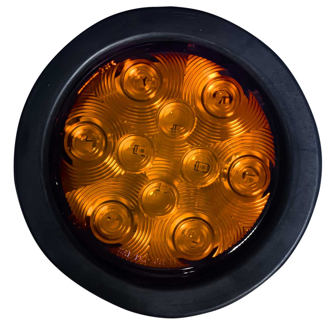 FOCO TRASERO LED MV 4" AMBAR CAJA 50 UNIDADES - Image 2