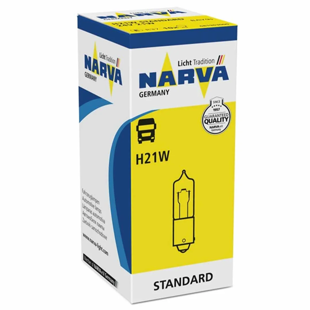AMPOLLETA HALÓGENA H21 24V 21W NARVA - Image 2