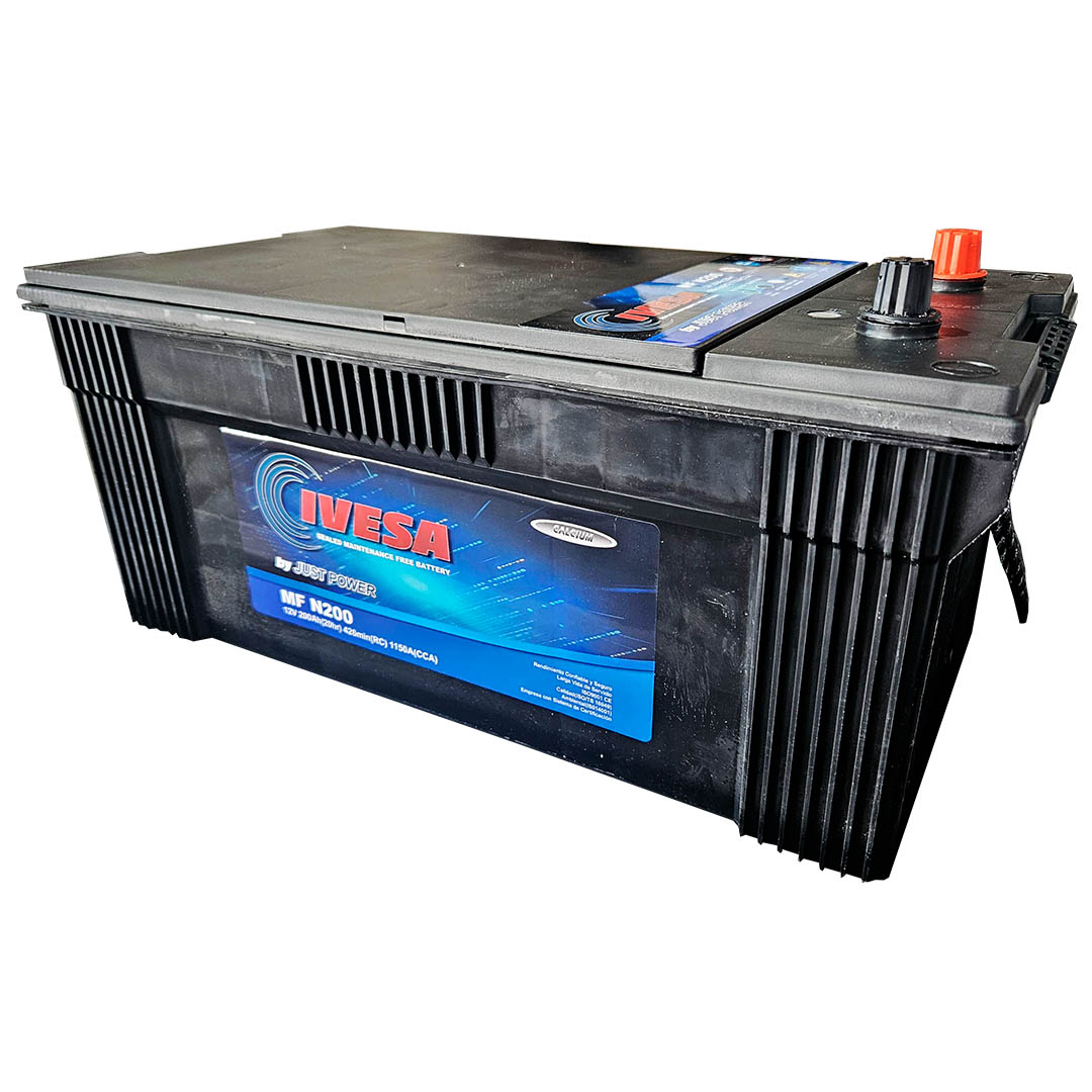 BATERIA 12V 200 AH 1150 CCA BORNE ESTANDAR + DER IVESA - Image 3