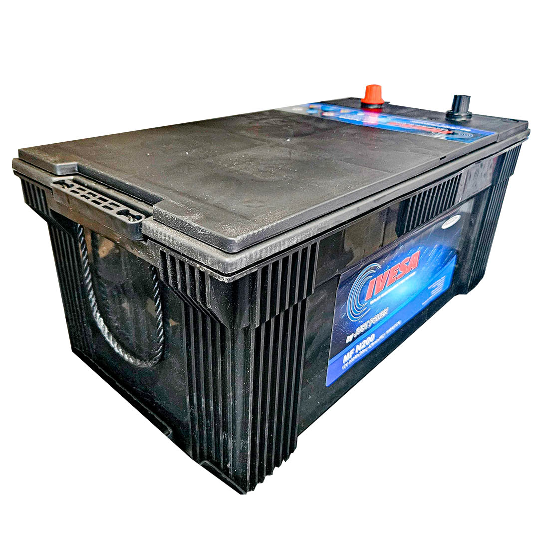 BATERIA 12V 200 AH 1150 CCA BORNE ESTANDAR + DER IVESA