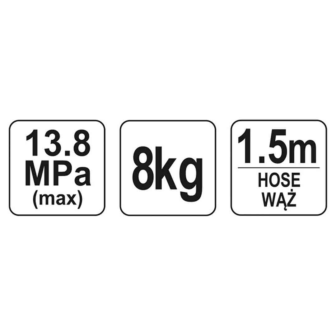 BOMBA ENGRASADORA 8KG YATO
 - Image 3
