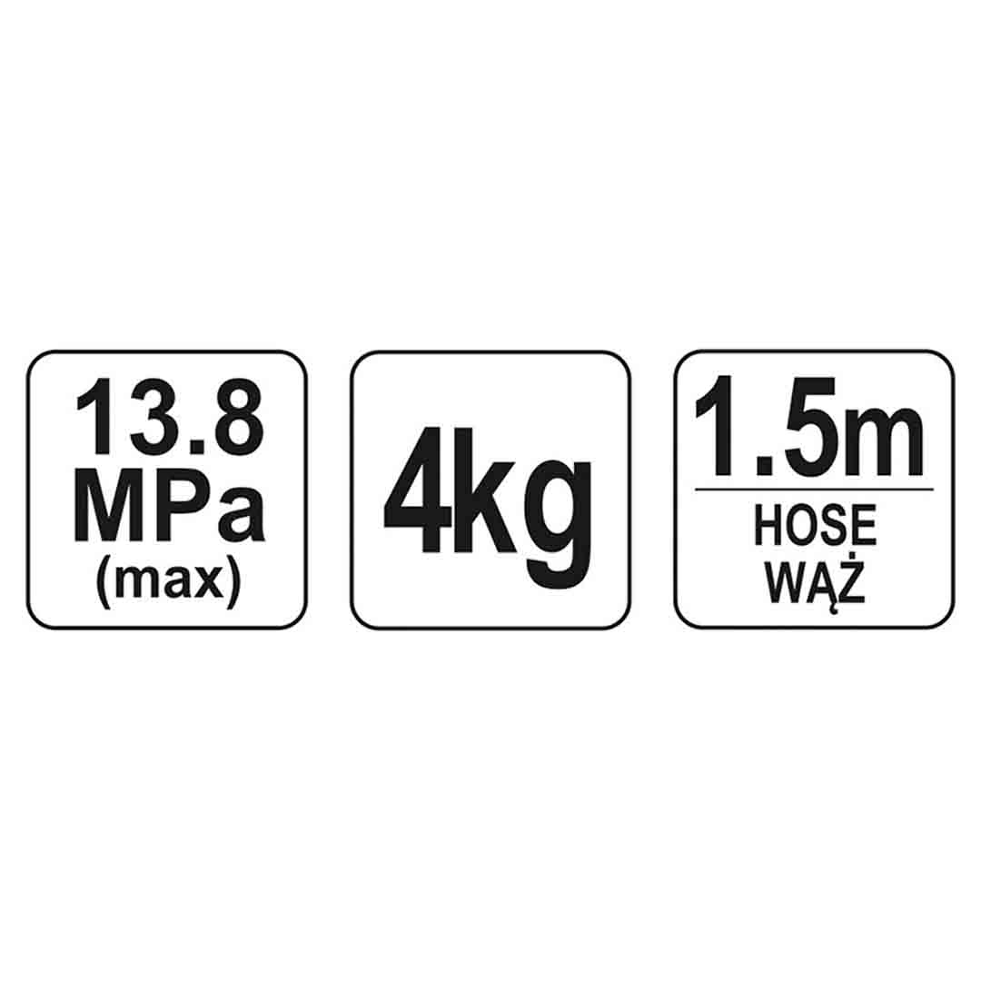 BOMBA ENGRASADORA 4KG YATO
 - Image 3