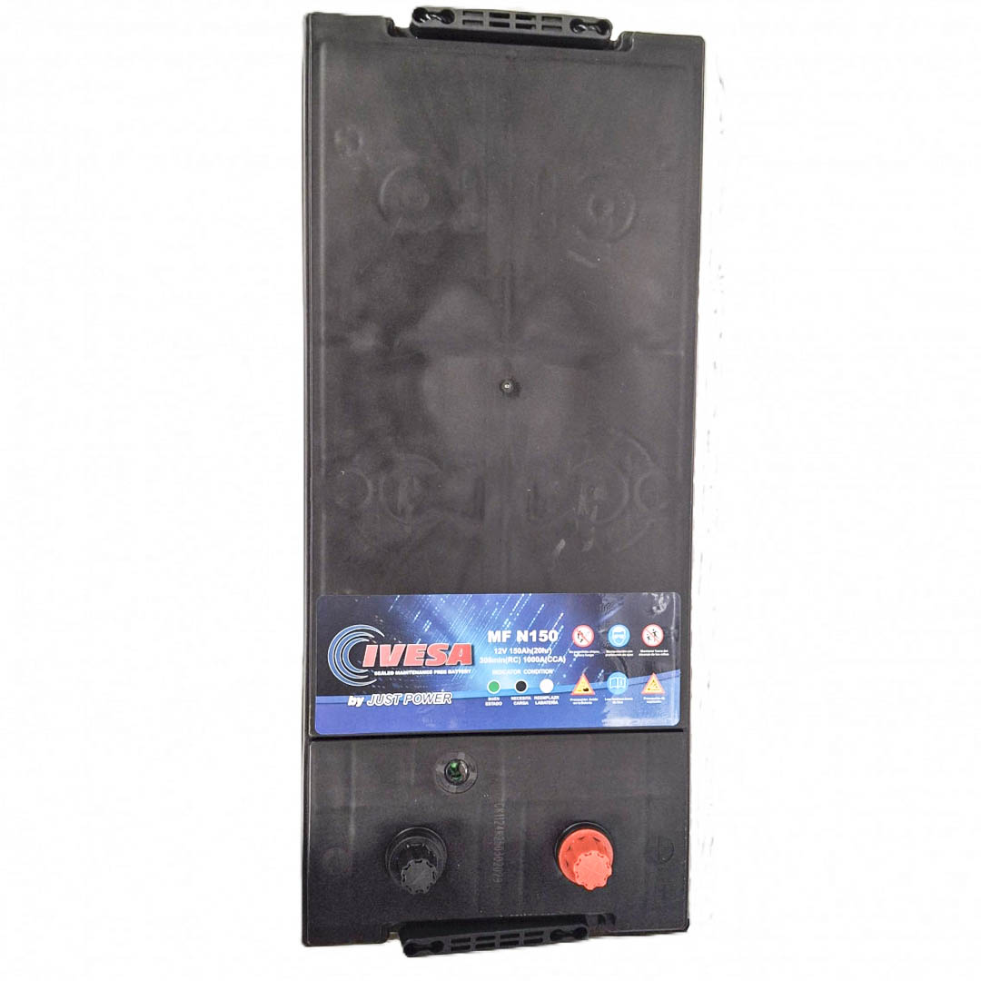 BATERIA 12V 150 AMP 1000 CCA BORNE ESTANDAR JUST POWER - Image 2