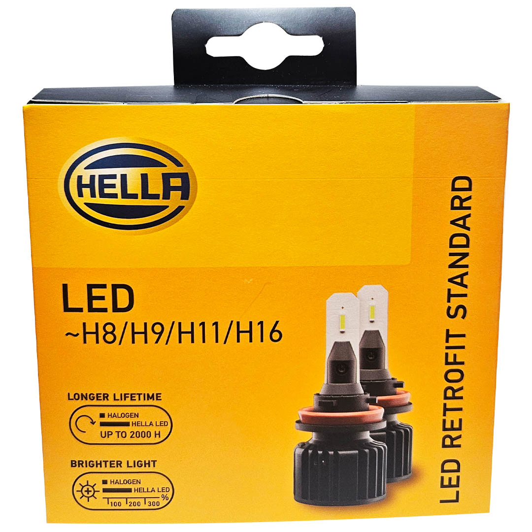 KIT DE AMPOLLETAS HELLA LED RETROFIT H8/H9/H11/H16 12V - Image 5