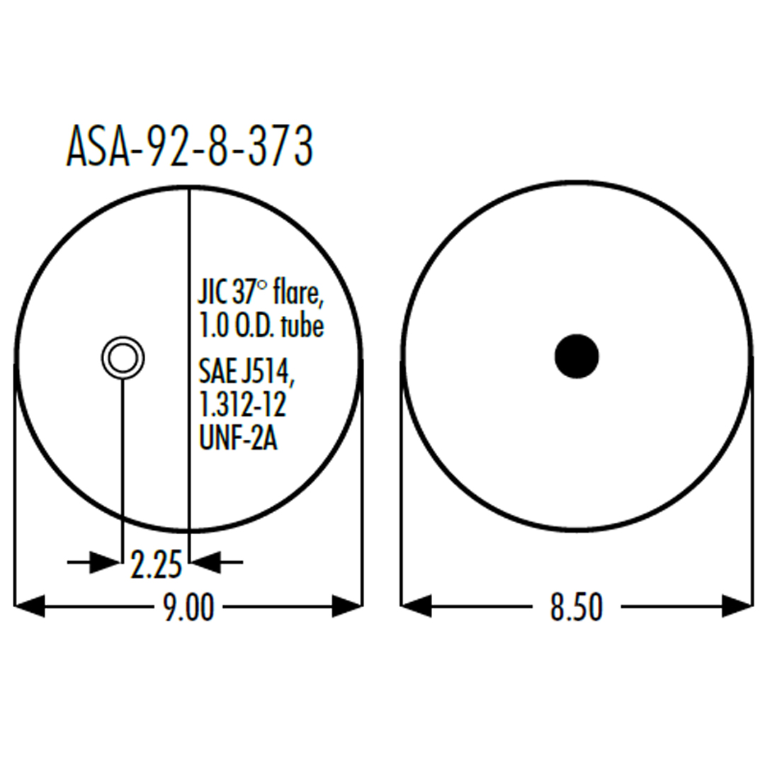PULMON DE SUSPENSION 1T15KW-1 KENWORTH 1R11-221 SPRINGRIDE - Image 7