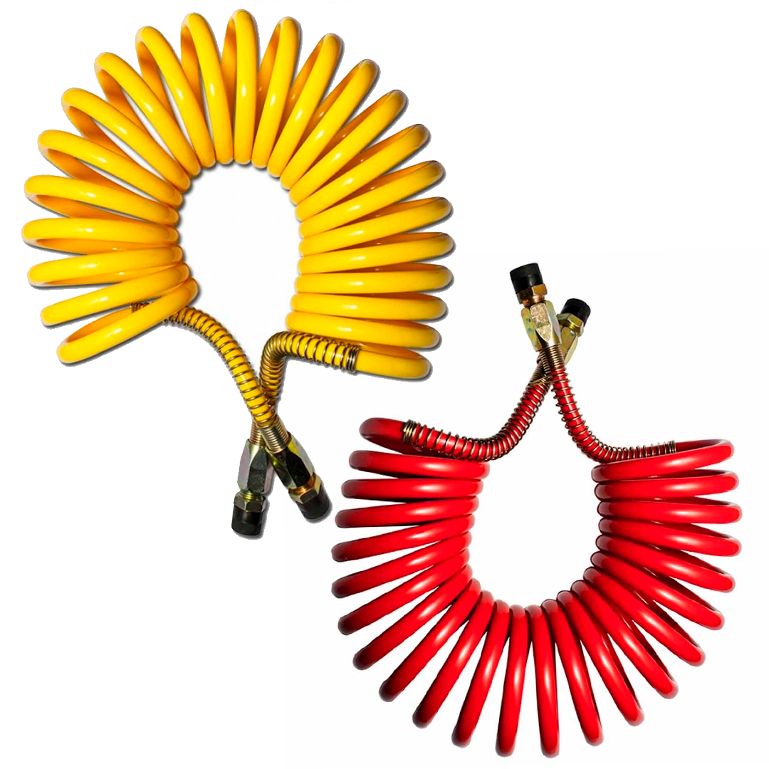 MANGUERA ESPIRAL AMARILLA O ROJO 6 METROS M16