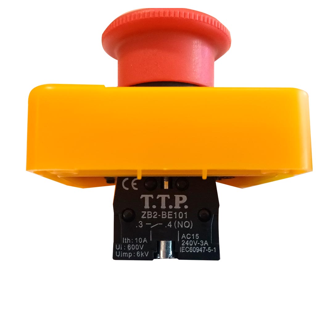 BOTON PARADA DE EMERGENCIA NC + NA PACK 6 UNIDADES - Image 4