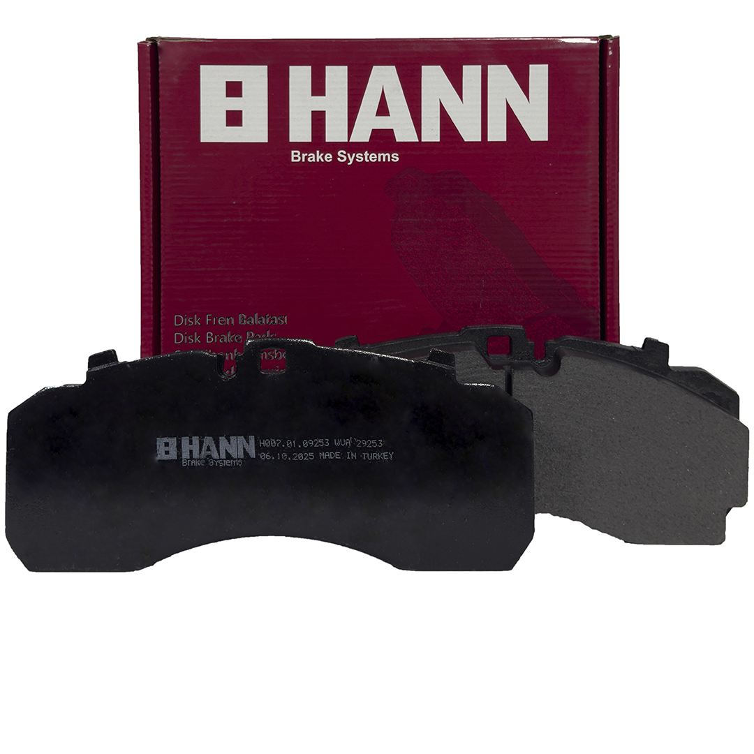 PASTILLAS DE FRENO MERCEDES, MAN, DAF, IVECO Y SCANIA HANN