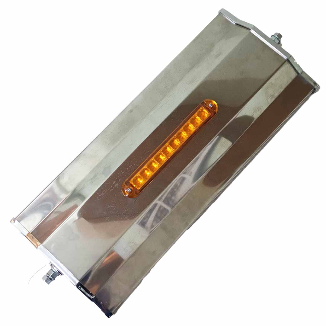 ESPEJO RECTANGULAR CON INTERMITENTE CAMION AMERICANO - Image 4