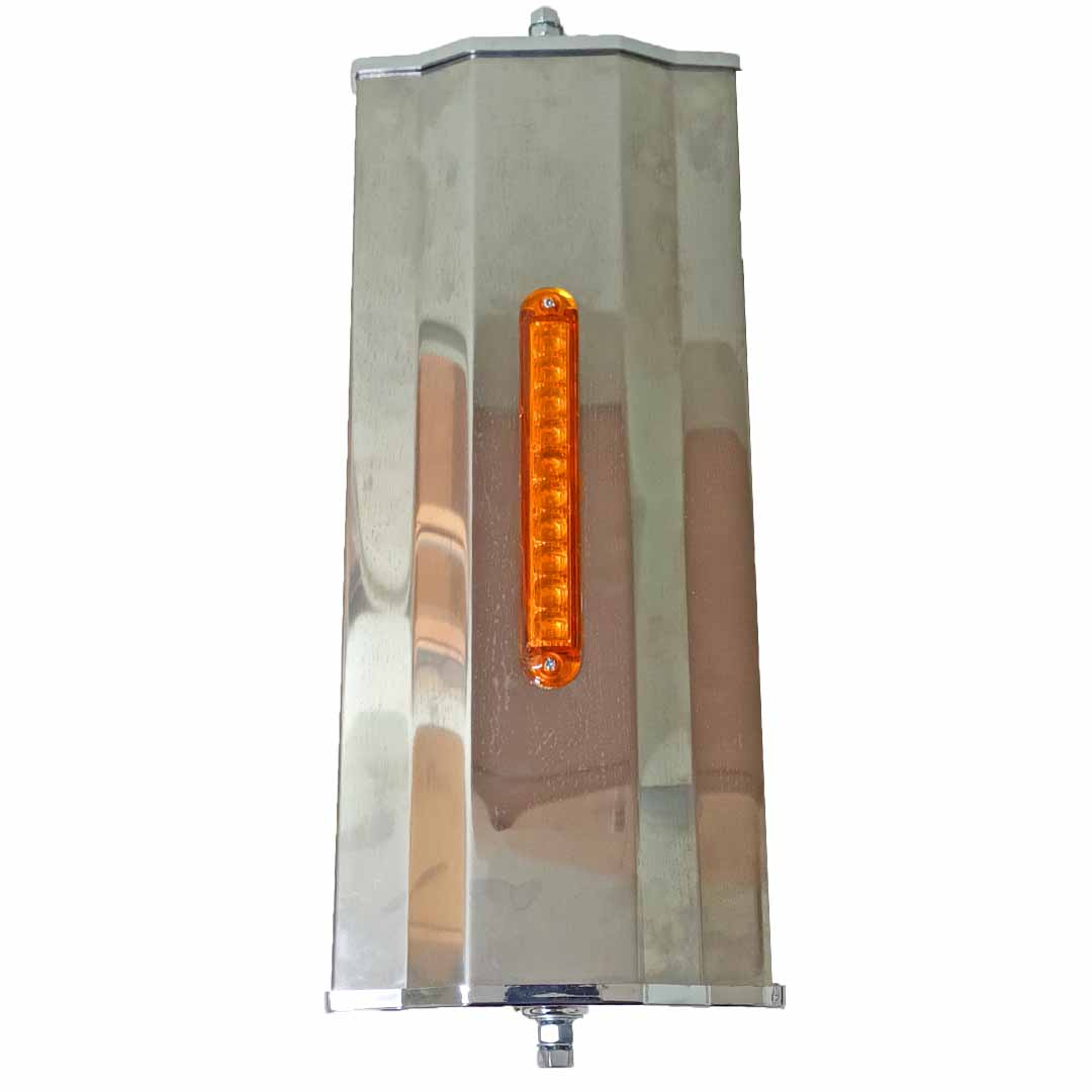 ESPEJO RECTANGULAR CON INTERMITENTE CAMION AMERICANO - Image 3