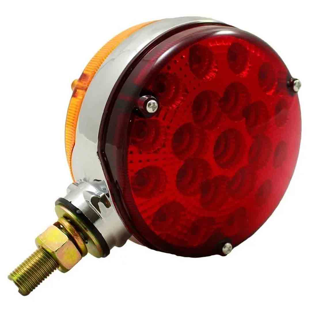 FOCO REDONO BICOLOR LED 12-24V  CAMION ESTANQUE - Image 2