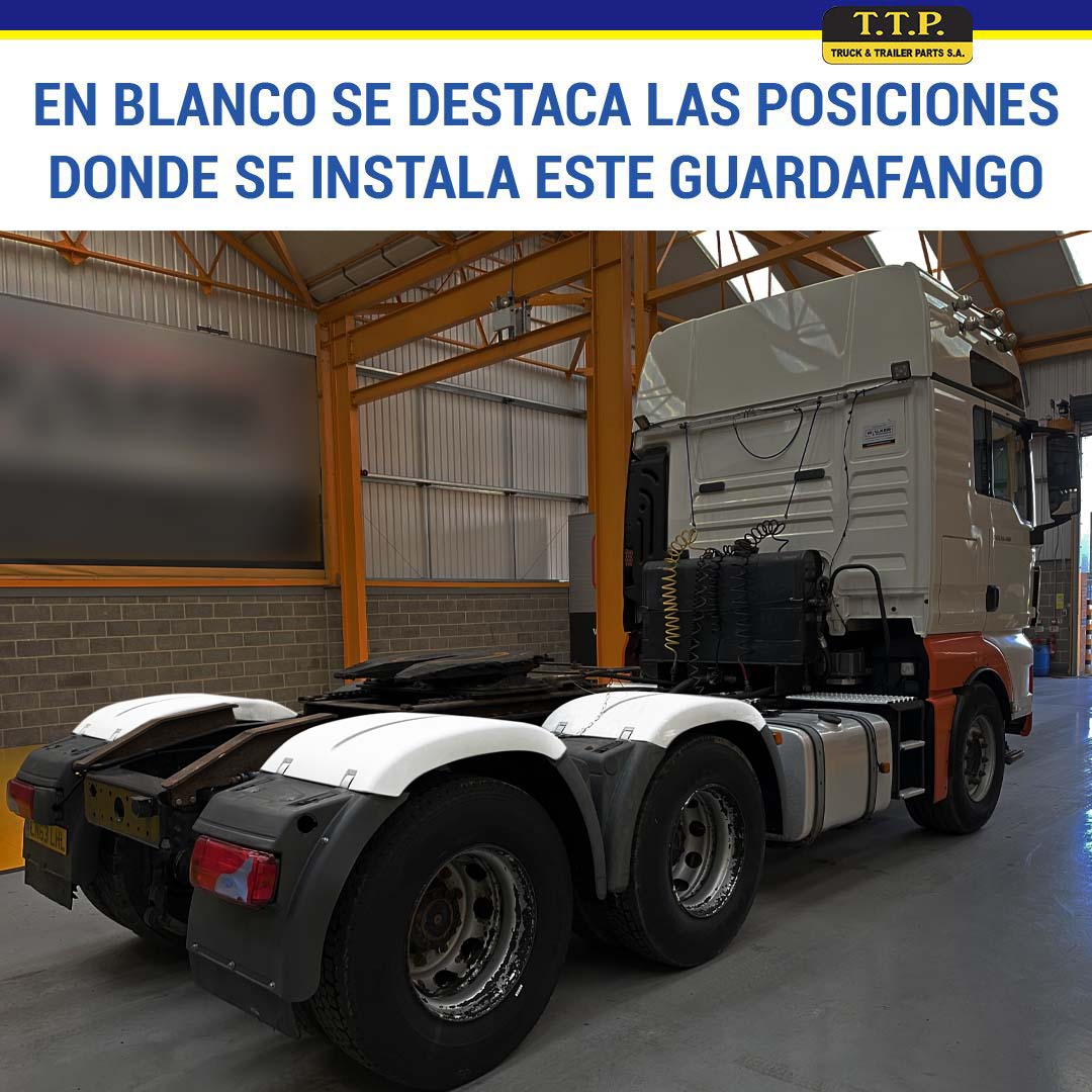 GUARDAFANGO TRASERO SUPERIOR MAN TGS/TGX/TGA - Image 2