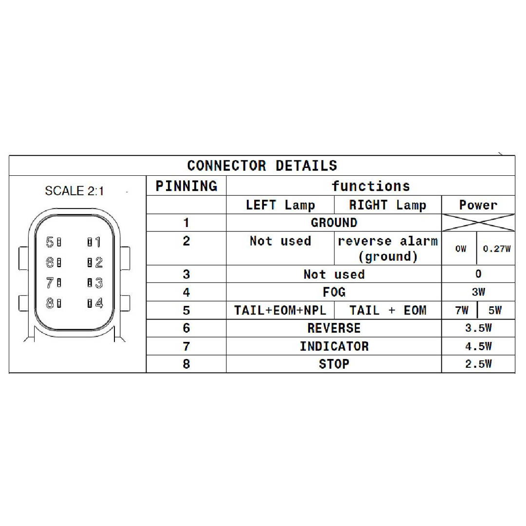 FOCO TRASERO LED IVECO TRAKKER, STRALIS Y TECTOR - Image 4