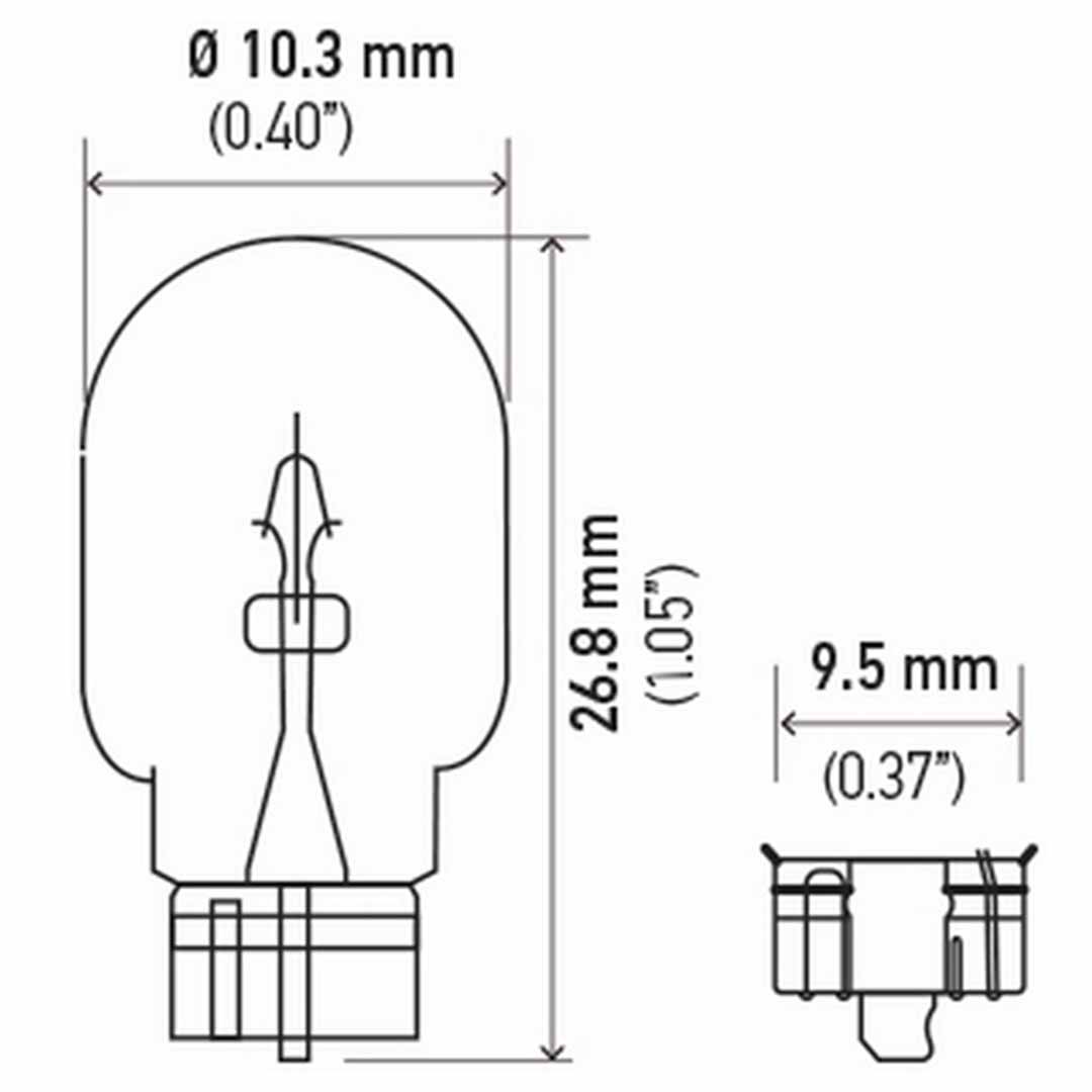 AMPOLLETA COLA DE PEZ 24V 5W HELLA - Image 3