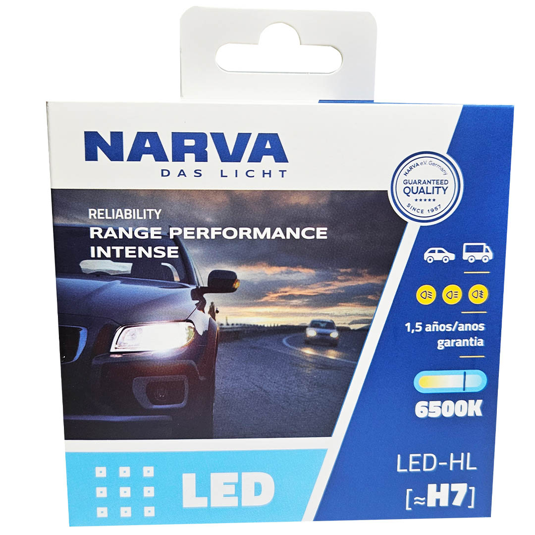 KIT AMPOLLETAS LED H7 12-24V 24W NARVA - Image 4