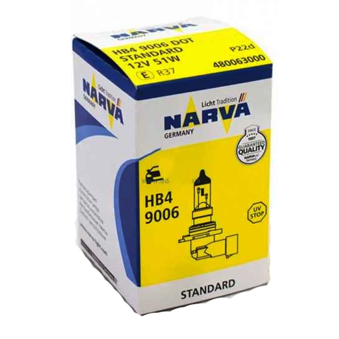 AMPOLLETA HALÓGENA HB4 9006 12V 55W NARVA - Image 2