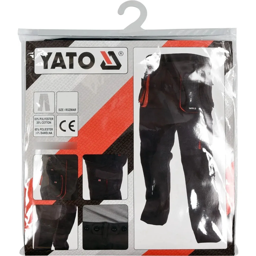 PANTALON PARA TRABAJO PROFESIONAL PESADO YATO - Image 6