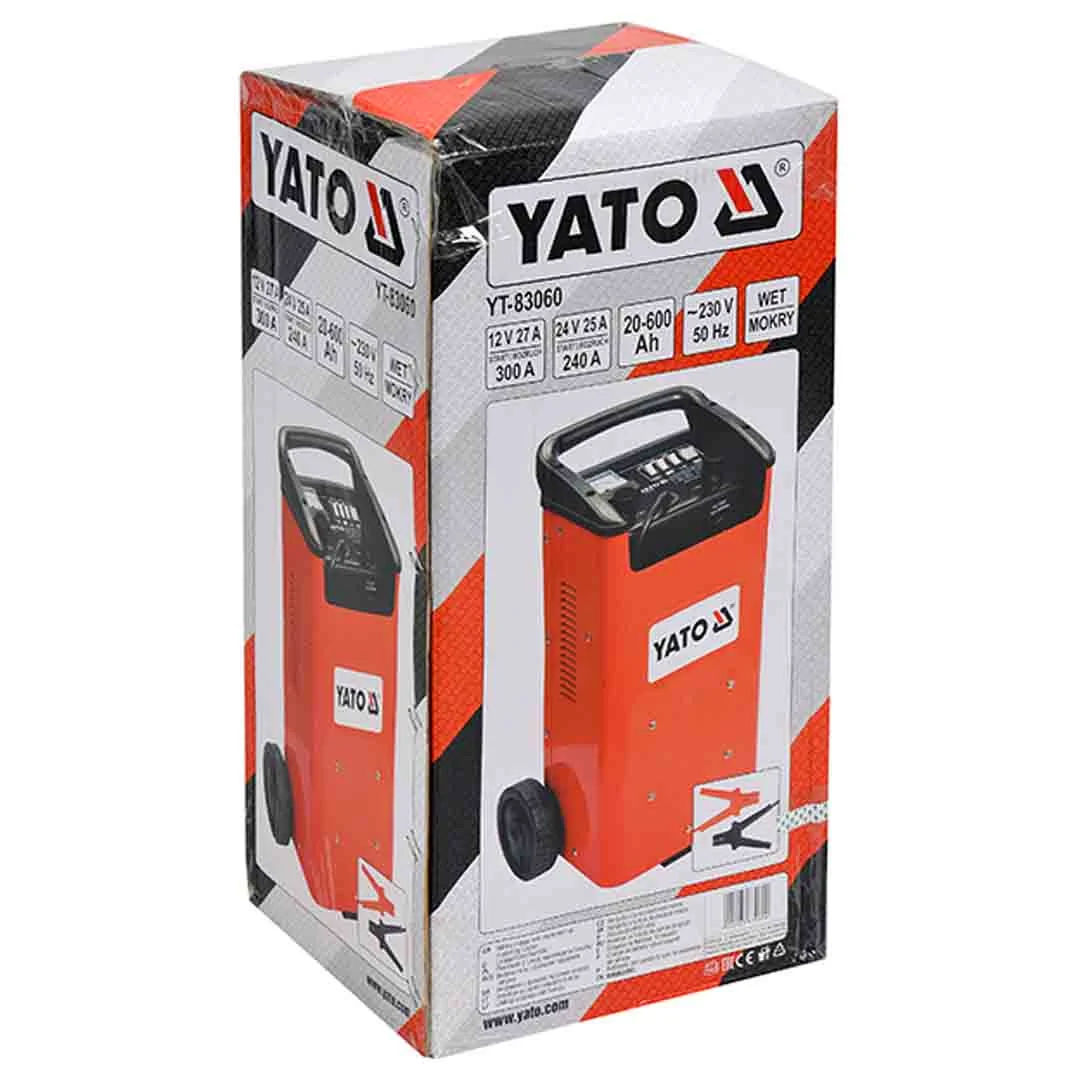 CARGADOR DE BATERÍA CON ARRANQUE YATO
 - Image 4