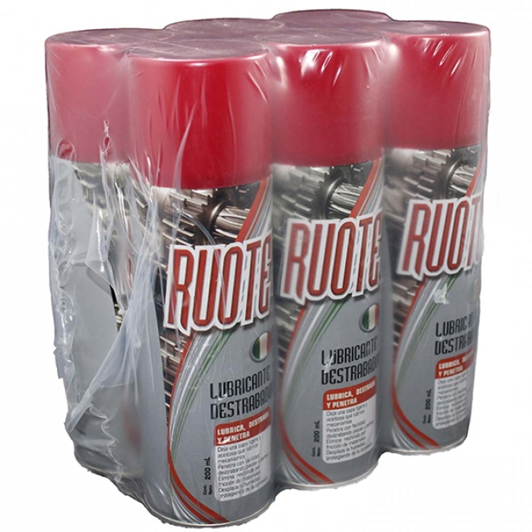 LUBRICANTE DESTRABADOR ROUTE PACK 6 UNIDADES - Image 4