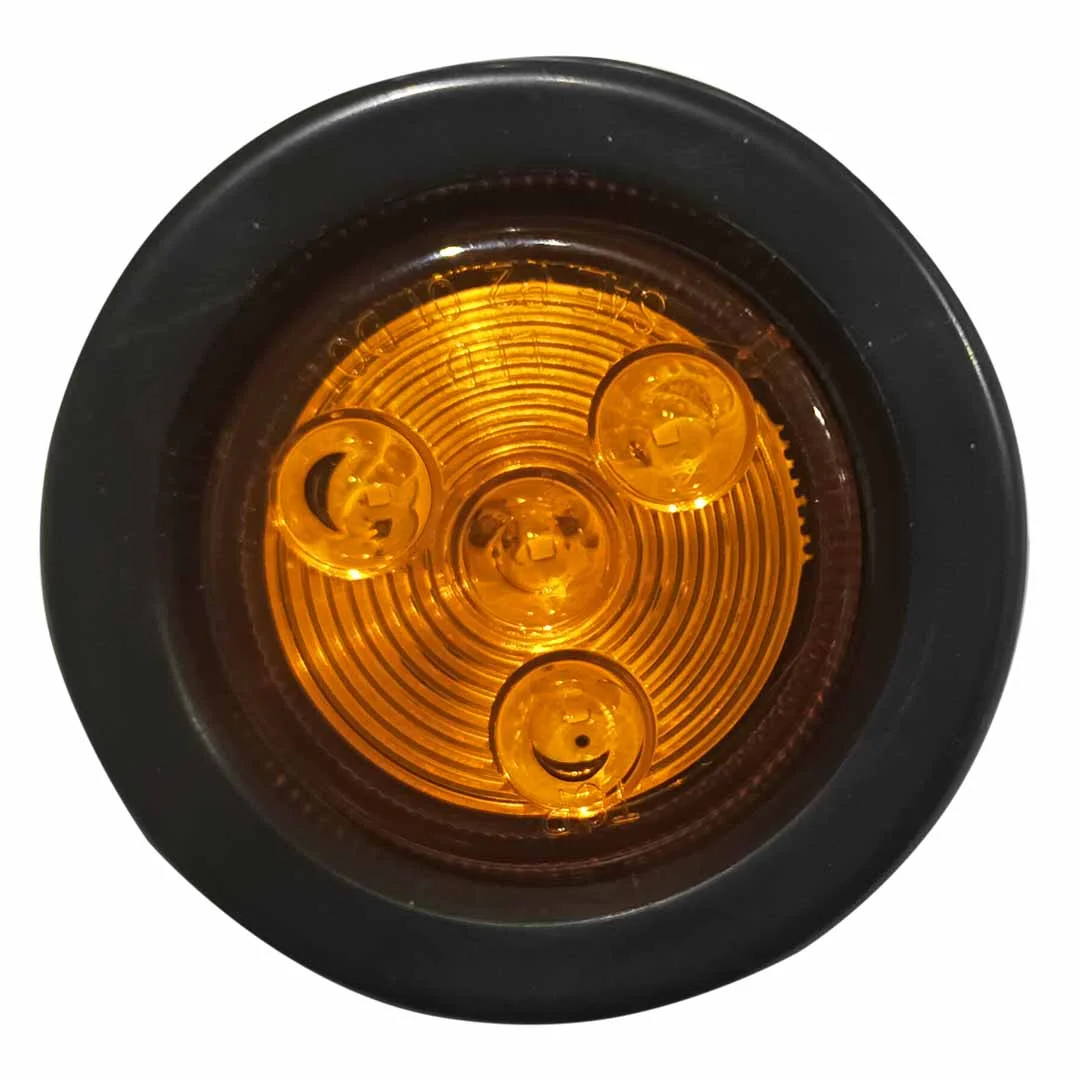 FOCO TROCHA LED MV 2" AMBAR CAJA 100 UNIDADES - Image 2