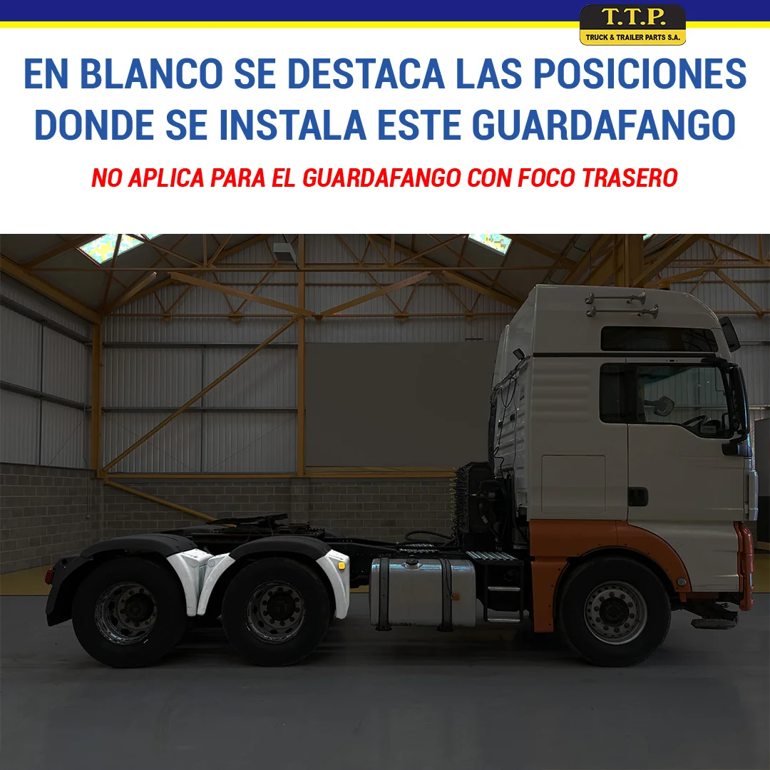 GUARDAFANGO FRONTAL TRASERO MAN TGS/TGX/TGA DER - Image 3