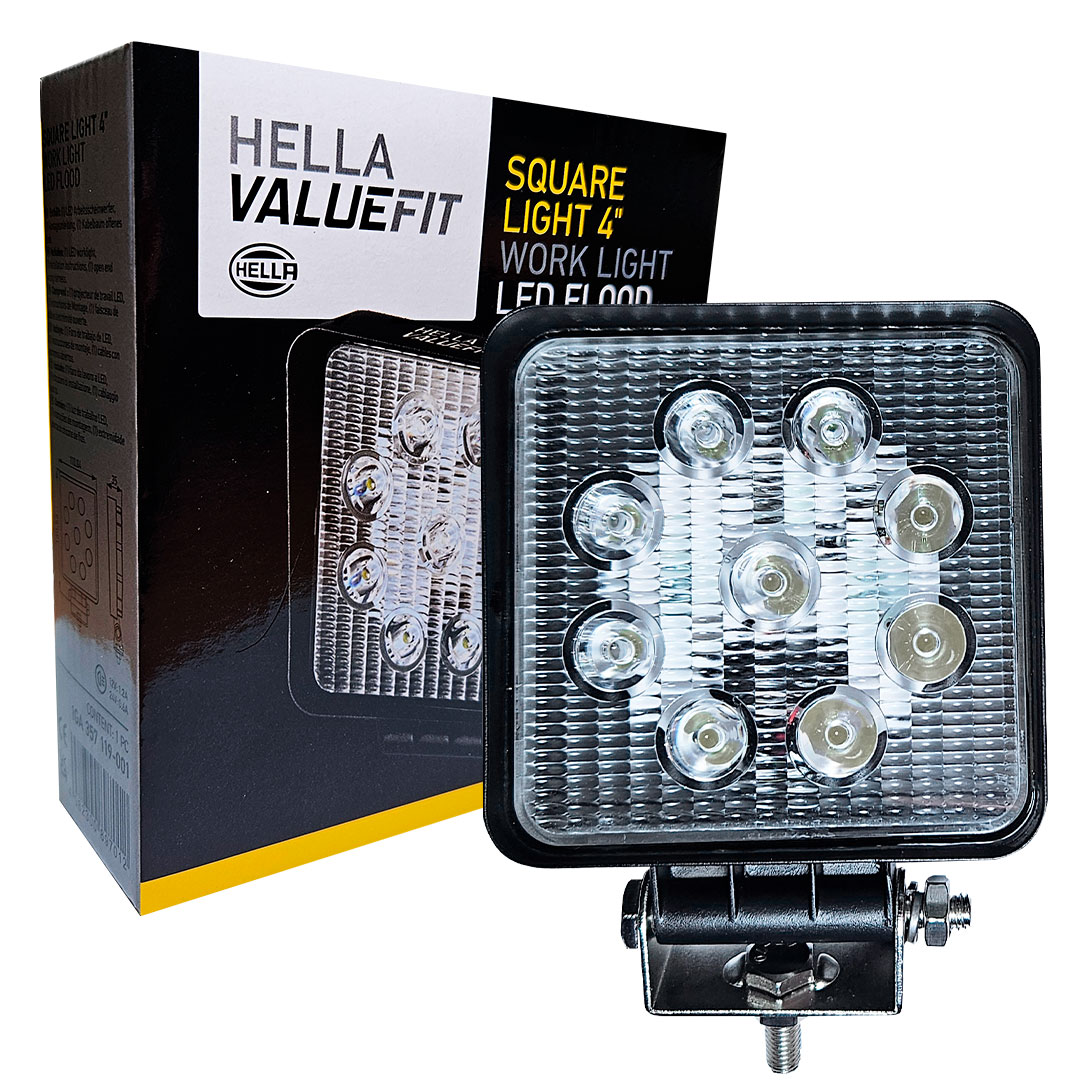 FOCO LED FAENERO HELLA VALUEFIT CUADRADO 12-24V