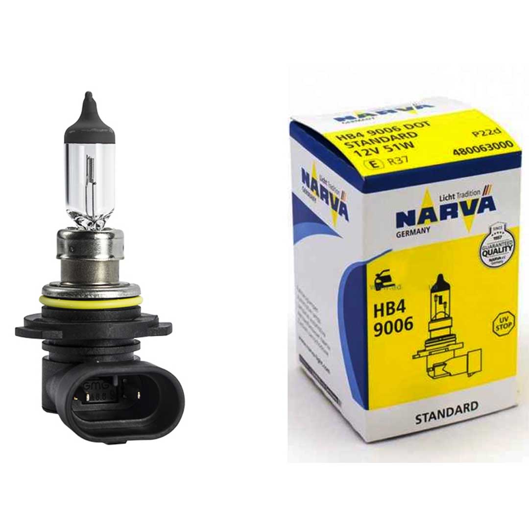 AMPOLLETA HALÓGENA HB4 9006 12V 55W NARVA