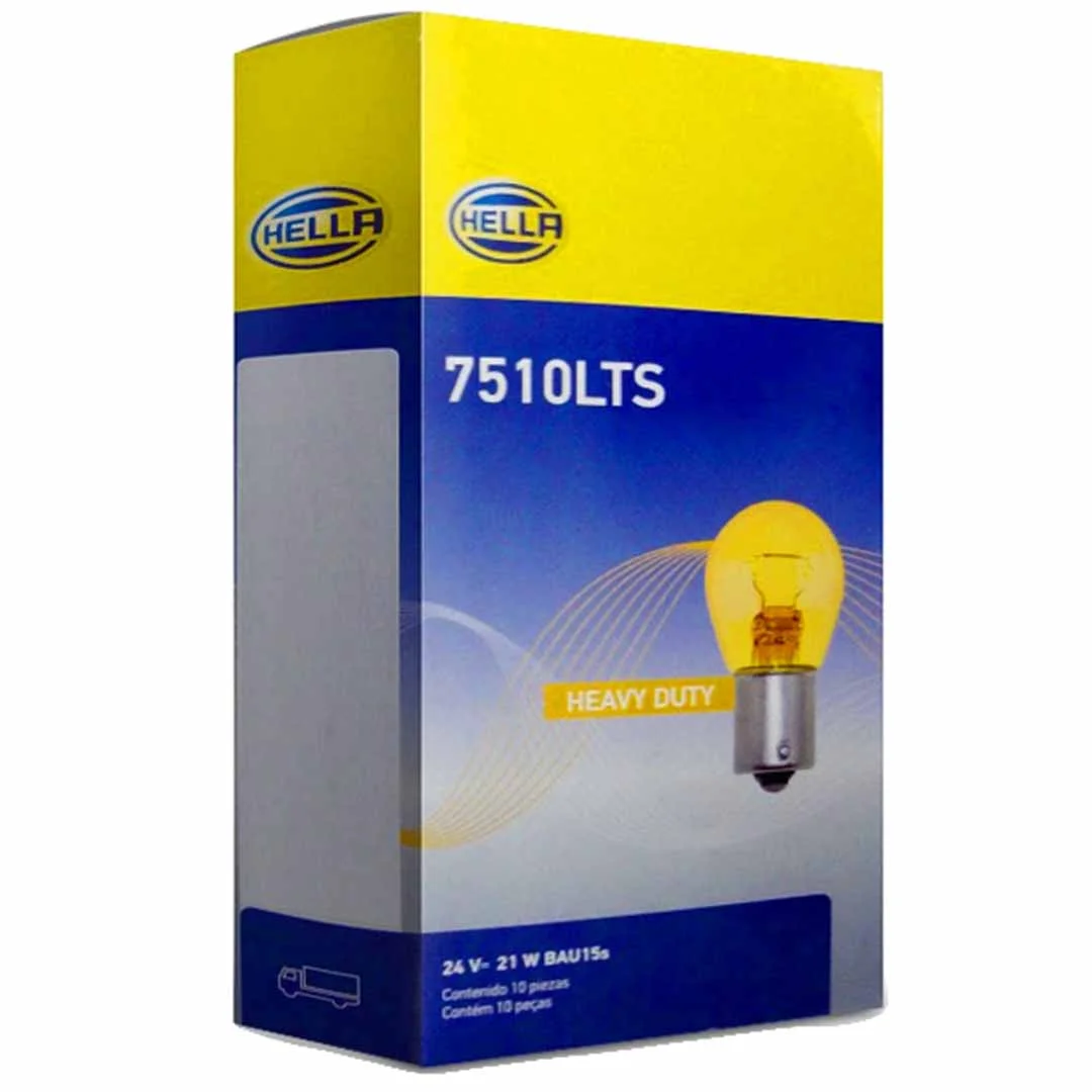 AMPOLLETA GLOBO GRANDE 24V 21W AMBAR HELLA - Image 4