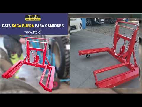 GATA HIDRAULICA SACA RUEDAS CAMIONES Y BUSES 680 KG - Image 4