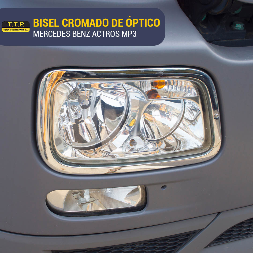 BISEL CROMADO PARA OPTICO MERCEDES BENZ ACTROS MP3 - Image 2