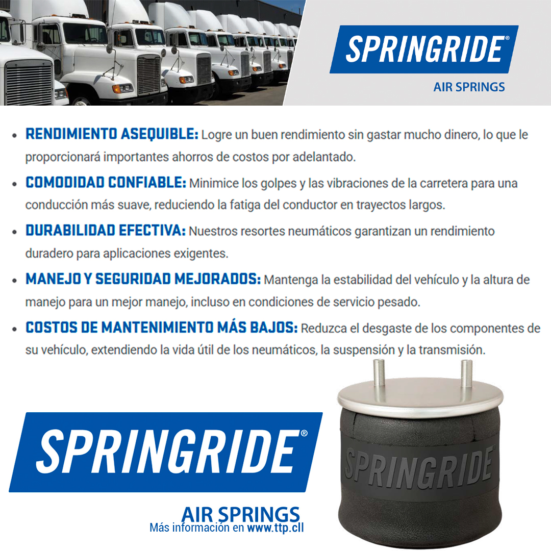 PULMON DE SUSPENSION 1T15LA-0 KENWORTH 1R11-268 SPRINGRIDE - Image 4